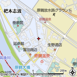 福岡県朝倉市杷木志波52-2周辺の地図