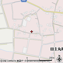 福岡県久留米市田主丸町朝森678周辺の地図