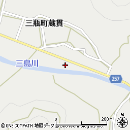 愛媛県西予市三瓶町蔵貫706周辺の地図
