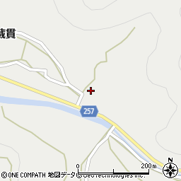 愛媛県西予市三瓶町蔵貫1211周辺の地図