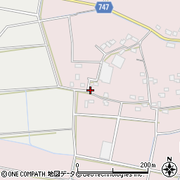 福岡県久留米市田主丸町朝森772周辺の地図