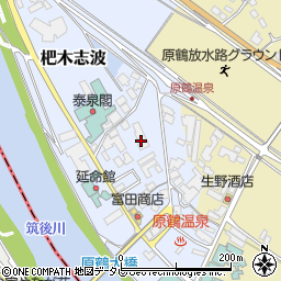 福岡県朝倉市杷木志波48-1周辺の地図