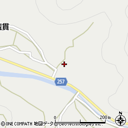 愛媛県西予市三瓶町蔵貫1222周辺の地図