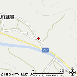 愛媛県西予市三瓶町蔵貫960周辺の地図