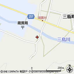 愛媛県西予市三瓶町蔵貫3722周辺の地図