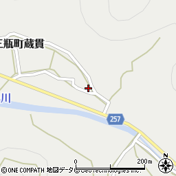 愛媛県西予市三瓶町蔵貫764周辺の地図