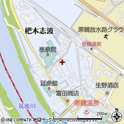 福岡県朝倉市杷木志波50周辺の地図