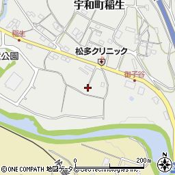 愛媛県西予市宇和町稲生232-5周辺の地図