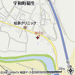 愛媛県西予市宇和町稲生293周辺の地図