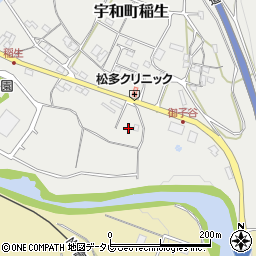 愛媛県西予市宇和町稲生232-8周辺の地図