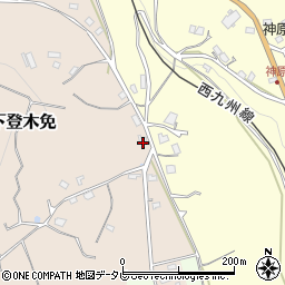 長崎県松浦市御厨町下登木免302周辺の地図