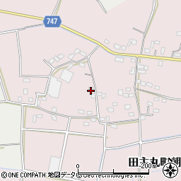 福岡県久留米市田主丸町朝森687周辺の地図
