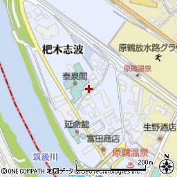 福岡県朝倉市杷木志波79周辺の地図