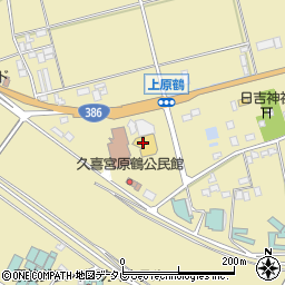 「道の駅」原鶴公衆トイレ周辺の地図