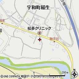 愛媛県西予市宇和町稲生236周辺の地図