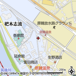 福岡県朝倉市杷木志波58周辺の地図