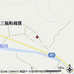 愛媛県西予市三瓶町蔵貫773周辺の地図