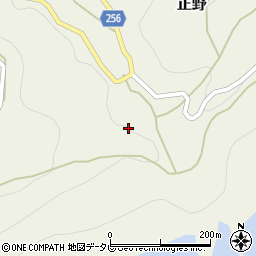 愛媛県西宇和郡伊方町正野1588周辺の地図