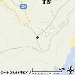 愛媛県西宇和郡伊方町正野1549周辺の地図