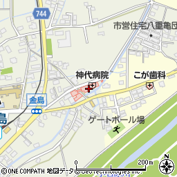 神代病院（三井会）周辺の地図