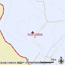 大分県宇佐市院内町和田253周辺の地図