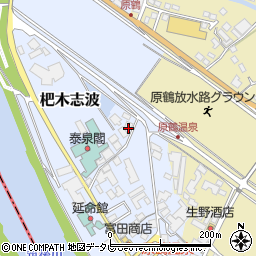 福岡県朝倉市杷木志波74周辺の地図