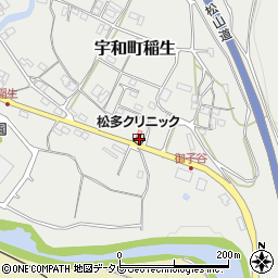 愛媛県西予市宇和町稲生498周辺の地図
