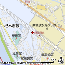 福岡県朝倉市杷木志波61-1周辺の地図