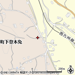長崎県松浦市御厨町下登木免307周辺の地図