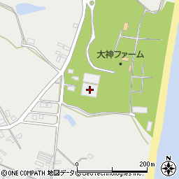 大分県速見郡日出町大神6013-2周辺の地図