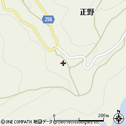愛媛県西宇和郡伊方町正野1599周辺の地図
