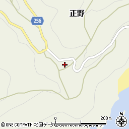 愛媛県西宇和郡伊方町正野1518周辺の地図