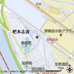 福岡県朝倉市杷木志波73-1周辺の地図