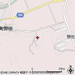 愛媛県西予市宇和町野田265周辺の地図