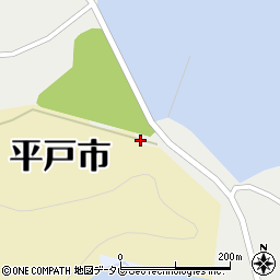 長崎県平戸市古江町116周辺の地図