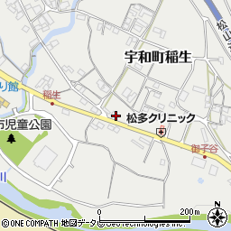 愛媛県西予市宇和町稲生509周辺の地図
