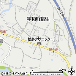 愛媛県西予市宇和町稲生476-6周辺の地図