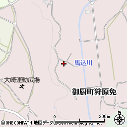長崎県松浦市御厨町狩原免周辺の地図