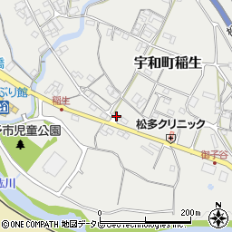 愛媛県西予市宇和町稲生511周辺の地図