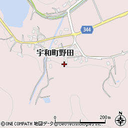 愛媛県西予市宇和町野田232周辺の地図