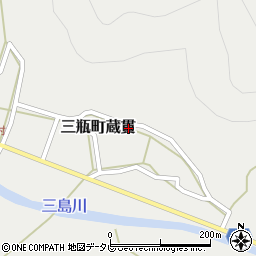 愛媛県西予市三瓶町蔵貫642周辺の地図