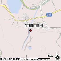 愛媛県西予市宇和町野田226周辺の地図