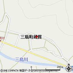 愛媛県西予市三瓶町蔵貫643周辺の地図