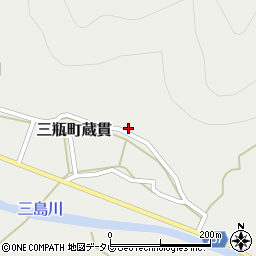 愛媛県西予市三瓶町蔵貫738周辺の地図