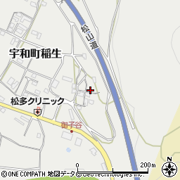 愛媛県西予市宇和町稲生356周辺の地図