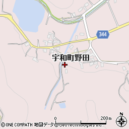 愛媛県西予市宇和町野田227周辺の地図