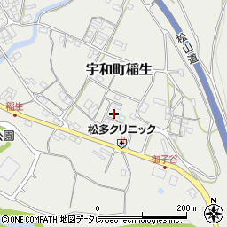 愛媛県西予市宇和町稲生479-11周辺の地図