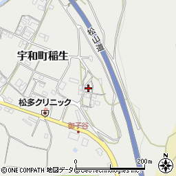 愛媛県西予市宇和町稲生360周辺の地図