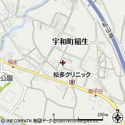 愛媛県西予市宇和町稲生479-7周辺の地図
