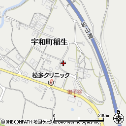 愛媛県西予市宇和町稲生472周辺の地図